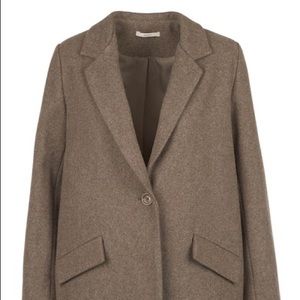 Sessun Oatmeal Wool Coat